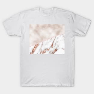 Seychelles rose gold marble T-Shirt